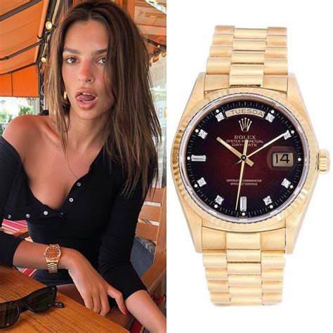 emily ratajkowski rolex|rolex watches list.